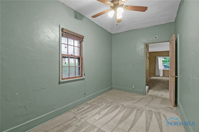 545 Wallace Ave, Bowling Green, OH 43402 - carpeted empty room with ceiling fan and baseboards