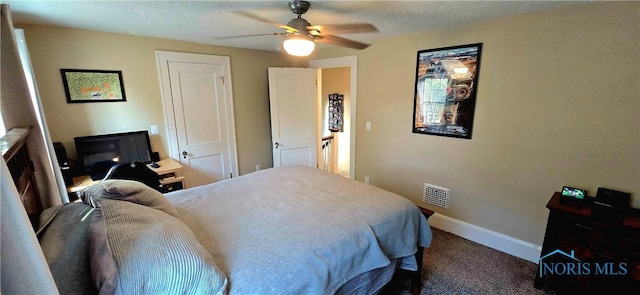 3329 Kirkwall Rd, Ottawa Hills, OH 43606 - bedroom featuring carpet flooring and ceiling fan