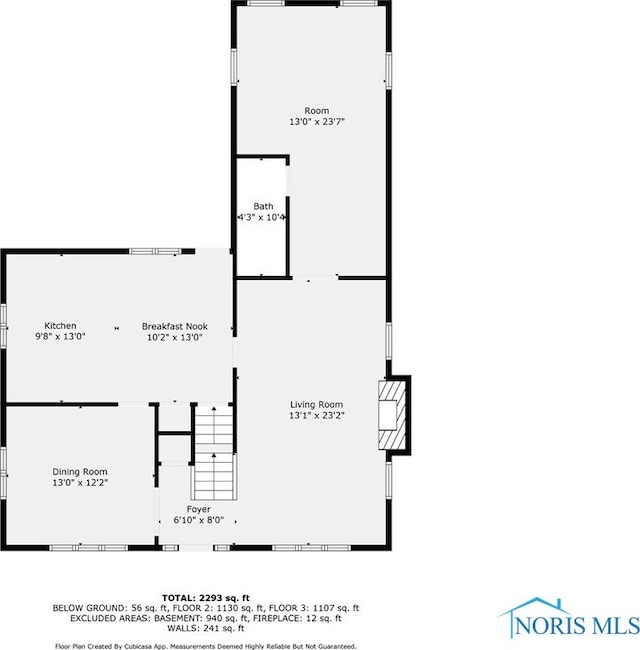 2310 Goddard Rd, Toledo, OH 43606 - view of floor plan / room layout