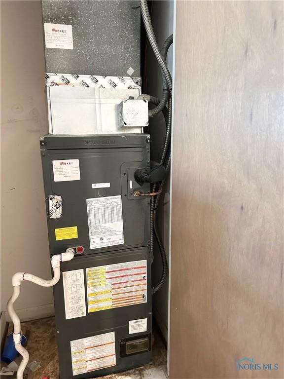 4243 W Bancroft St Unit 202W, Ottawa Hills, OH 43615 - utility room with heating unit