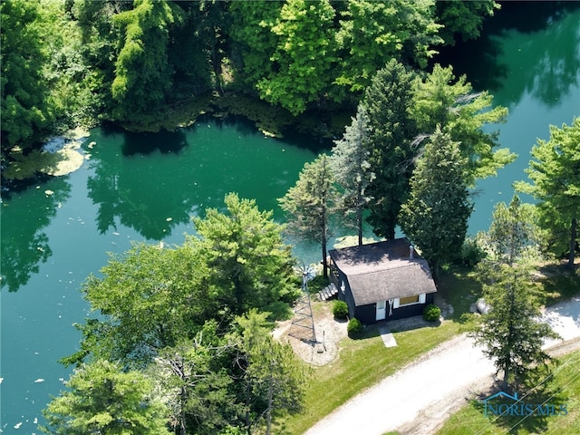26654 Elliott Rd, Defiance, OH 43512 - aerial view of property and surrounding area featuring a nearby body of water
