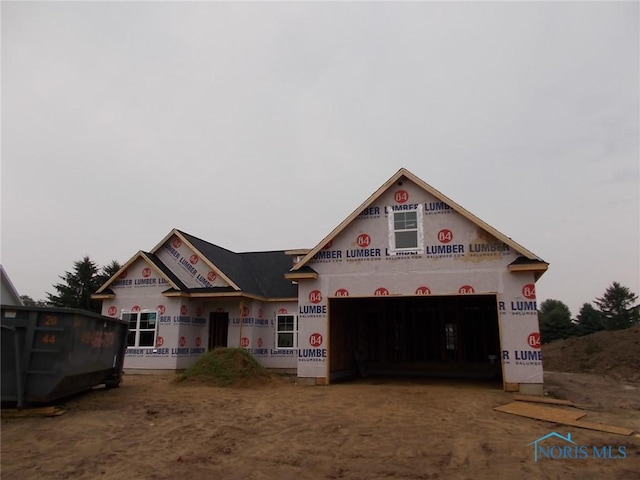 1090 Seneca Dr, Wauseon, OH 43567 - property under construction with an attached garage