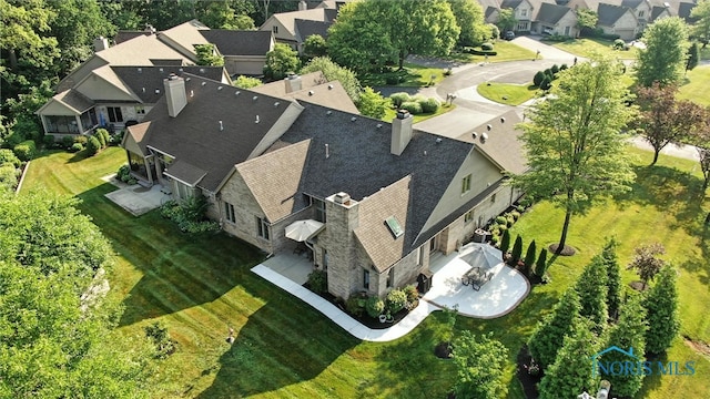 5576 N Citation Rd, Ottawa Hills, OH 43615 - aerial view of property's location with nearby suburban area