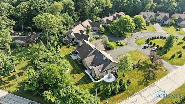 5576 N Citation Rd, Ottawa Hills, OH 43615 - aerial view of property and surrounding area featuring nearby suburban area
