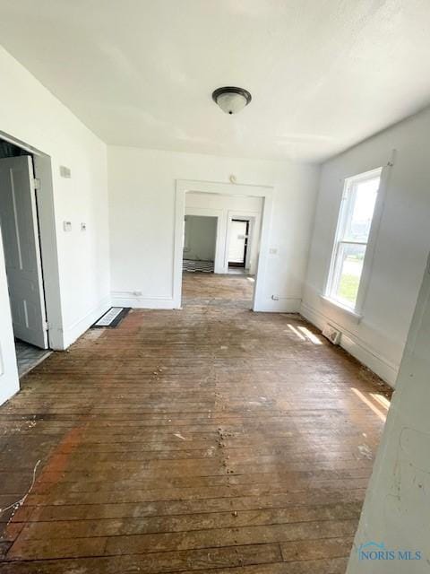 522 Oswald St, Toledo, OH 43605 - unfurnished room featuring wood-type flooring and baseboards
