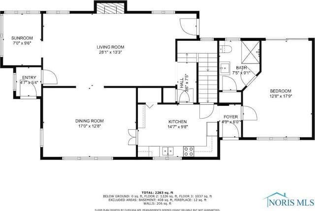 1673 Watova Rd, Toledo, OH 43614 - view of floor plan / room layout