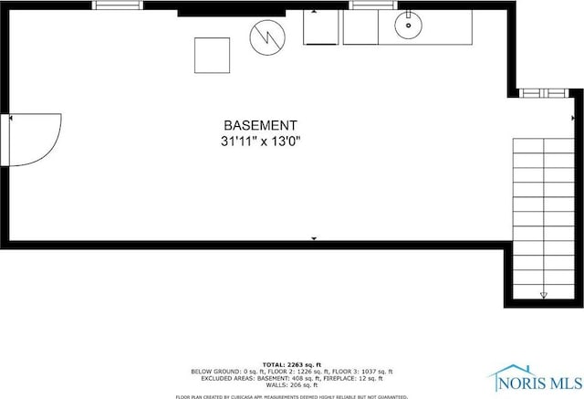 1673 Watova Rd, Toledo, OH 43614 - view of home floor plan