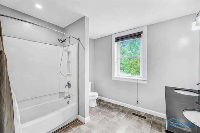 21010 Lemoyne Rd, Luckey, OH 43443 - full bath featuring shower / washtub combination and double vanity