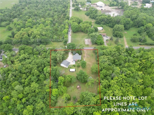 21010 Lemoyne Rd, Luckey, OH 43443 - aerial view of property's location featuring property parcel outlined