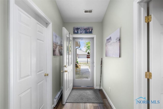14 White Tail Way Unit A, Norwalk, OH 44857 - doorway featuring wood finished floors and baseboards