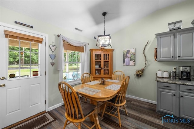 14 White Tail Way Unit A, Norwalk, OH 44857 - dining room with dark wood-style flooring and baseboards