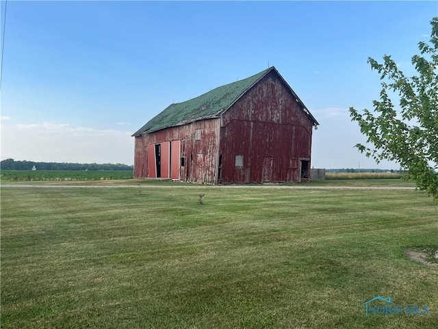 8872 Rd 87, Paulding, OH 45879 - view of barn with a yard
