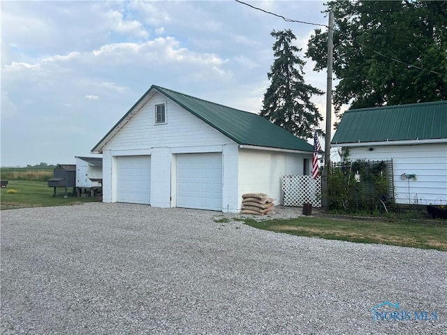 8872 Rd 87, Paulding, OH 45879 - view of detached garage