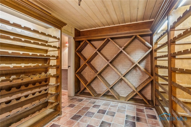 618 Sutton Pl, Findlay, OH 45840 - wine cellar featuring wood ceiling