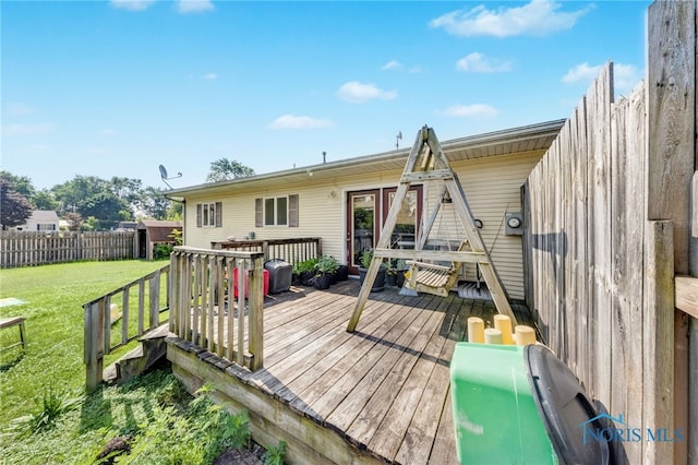 304 Fulton St, Fayette, OH 43521 - view of deck