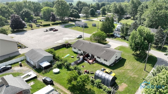 304 Fulton St, Fayette, OH 43521 - aerial perspective of suburban area