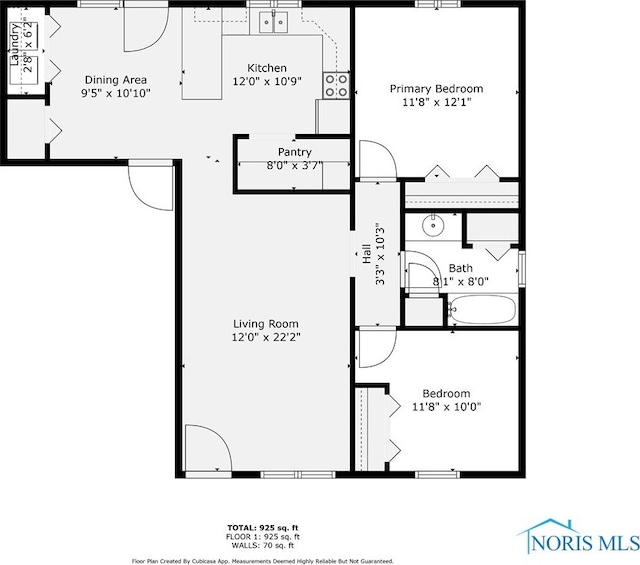 304 Fulton St, Fayette, OH 43521 - view of property floor plan