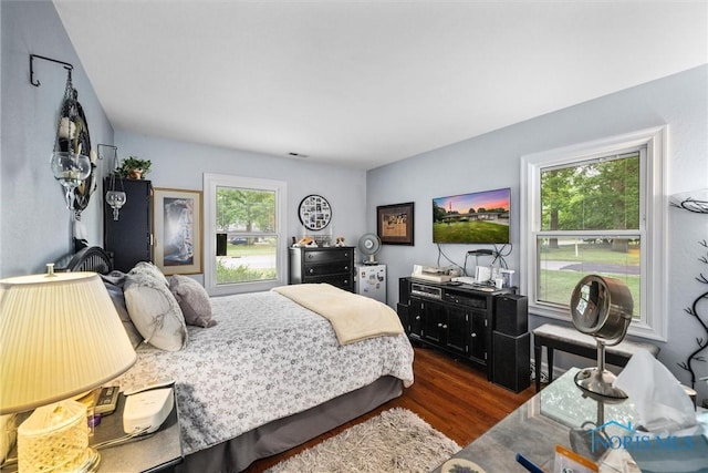 3605 W Laskey Rd, Toledo, OH 43623 - bedroom with dark wood-type flooring