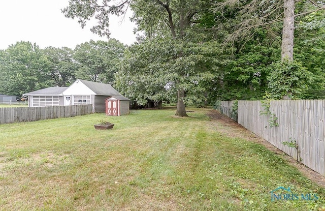 4308 Willis Blvd, Toledo, OH 43623 - fenced backyard with a shed