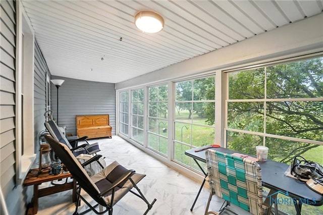 5660 Rd 180, Antwerp, OH 45813 - sunroom / solarium featuring marble finish floors