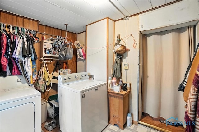 5660 Rd 180, Antwerp, OH 45813 - washroom featuring washing machine and clothes dryer