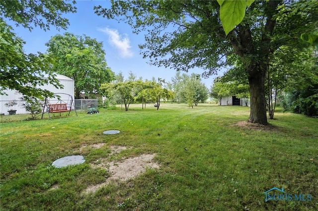 5660 Rd 180, Antwerp, OH 45813 - view of yard with a storage shed