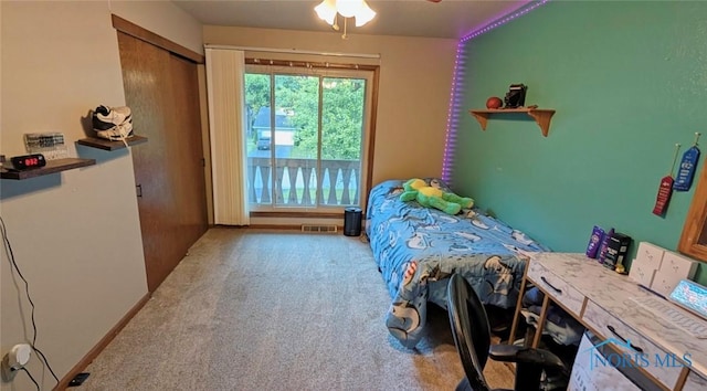 2359 Cheshire Woods Rd, Toledo, OH 43617 - bedroom with carpet flooring
