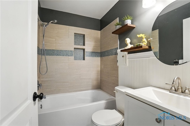1447 Craigwood Rd, Toledo, OH 43612 - full bath with shower / tub combination and vanity