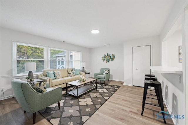 3129 Elmview Dr, Toledo, OH 43613 - living area with wood finished floors and baseboards