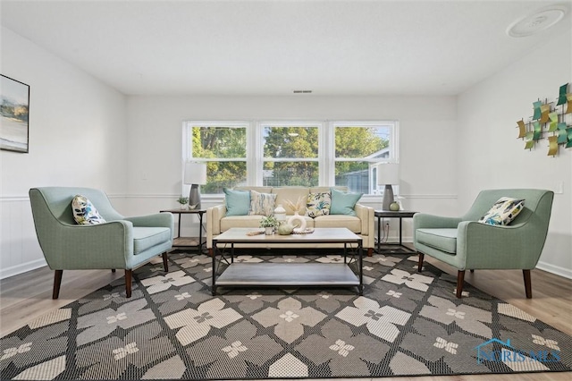 3129 Elmview Dr, Toledo, OH 43613 - living area with healthy amount of natural light and wood finished floors
