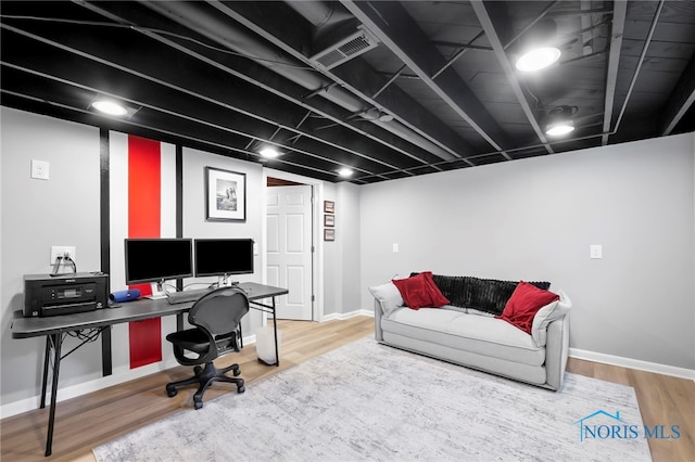 229 Hawthorn Dr, Archbold, OH 43502 - office with wood finished floors
