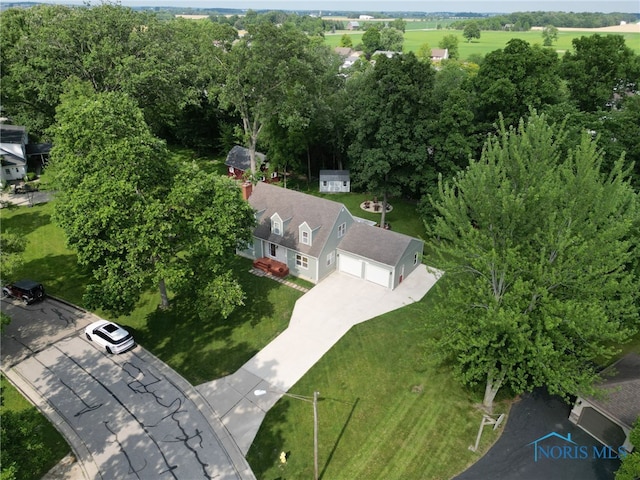 229 Hawthorn Dr, Archbold, OH 43502 - aerial view of a tree filled landscape