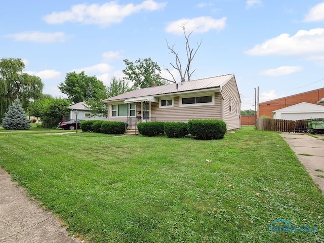 1242 Holgate Ave, Maumee, OH 43537 - view of front of home featuring a metal roof