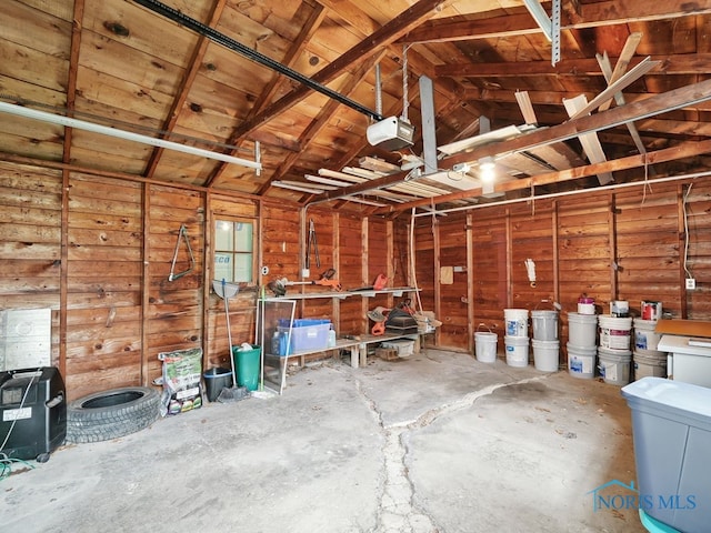 1242 Holgate Ave, Maumee, OH 43537 - garage featuring a garage door opener
