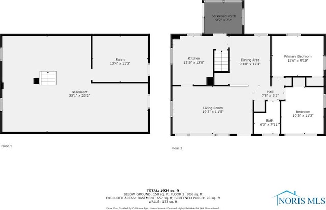 1242 Holgate Ave, Maumee, OH 43537 - view of room layout