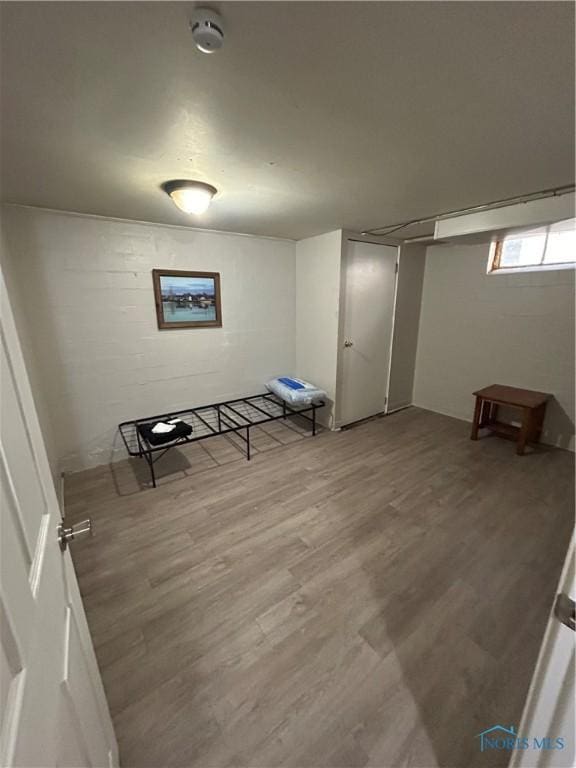 2127 Perth St, Toledo, OH 43607 - basement featuring wood finished floors