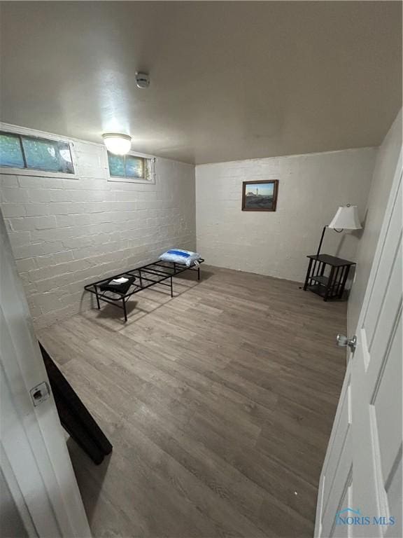 2127 Perth St, Toledo, OH 43607 - recreation room with wood finished floors
