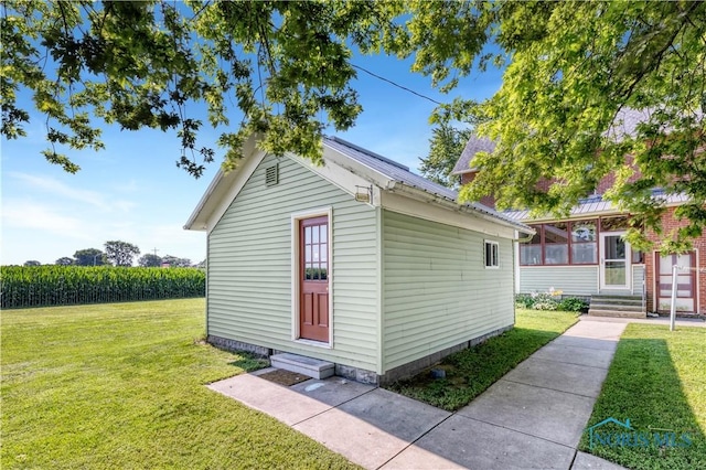 22804 State Route 2, Archbold, OH 43502 - view of outbuilding with entry steps
