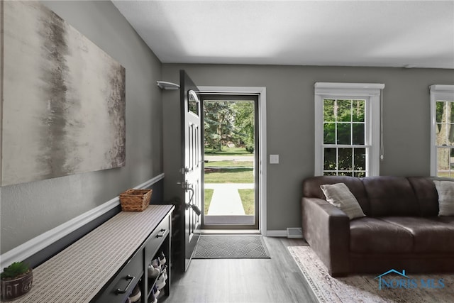 6627 Garden Rd Unit 6627, Maumee, OH 43537 - foyer entrance with light wood finished floors and baseboards