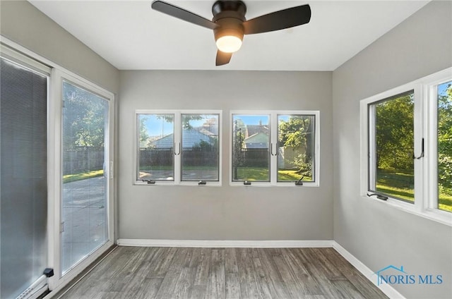 2838 Secor Rd, Toledo, OH 43606 - view of unfurnished sunroom