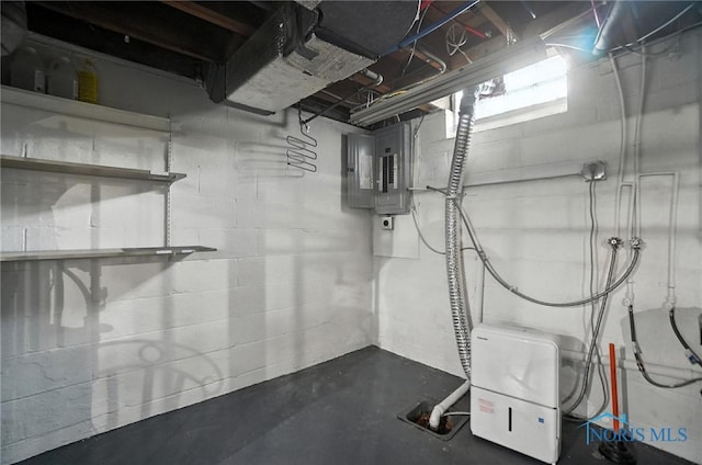 2838 Secor Rd, Toledo, OH 43606 - basement with electric panel