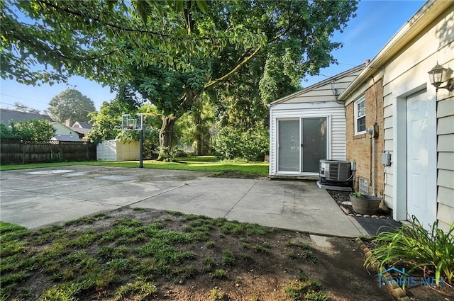 2838 Secor Rd, Toledo, OH 43606 - view of patio featuring a storage unit