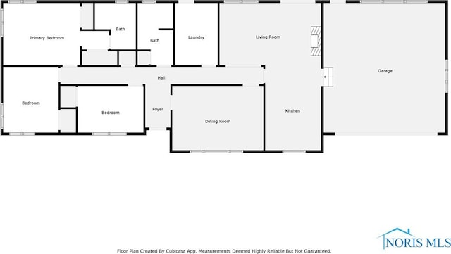 621 Bittersweet Dr, Findlay, OH 45840 - view of floor plan / room layout