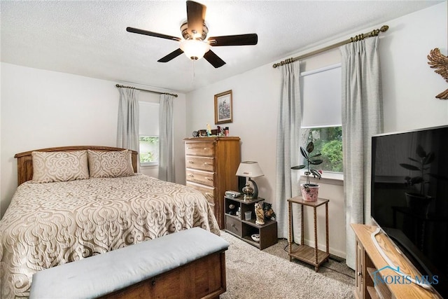 3867 Almeda Dr, Toledo, OH 43612 - bedroom featuring carpet floors and ceiling fan
