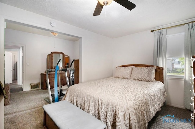 3867 Almeda Dr, Toledo, OH 43612 - bedroom with carpet flooring and ceiling fan