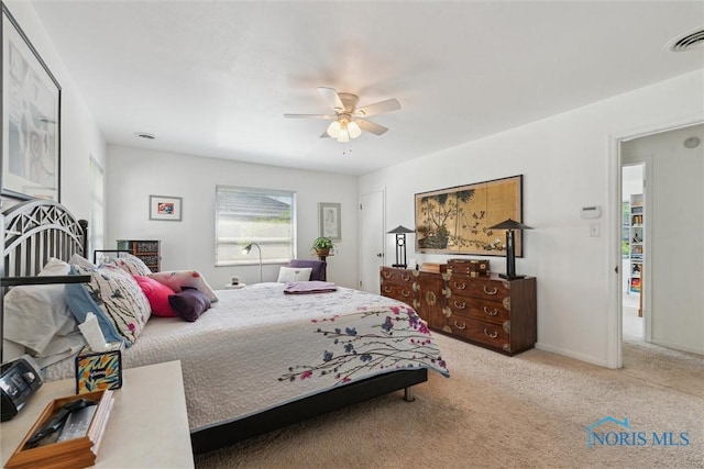 3468 Hughes Blvd, Toledo, OH 43606 - bedroom featuring carpet flooring and ceiling fan