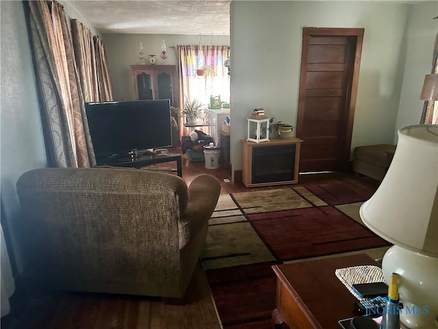 11080 Rd 21, Antwerp, OH 45813 - living room with a textured ceiling