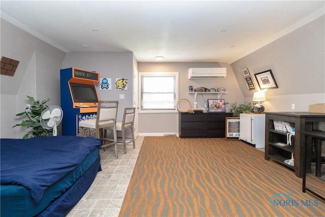8411 Larch Rd, Toledo, OH 43617 - bedroom featuring a wall mounted air conditioner