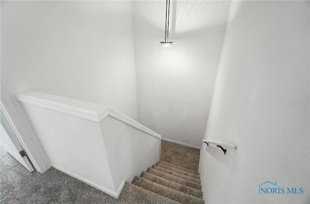 1939 Macomber St, Toledo, OH 43606 - staircase with carpet flooring