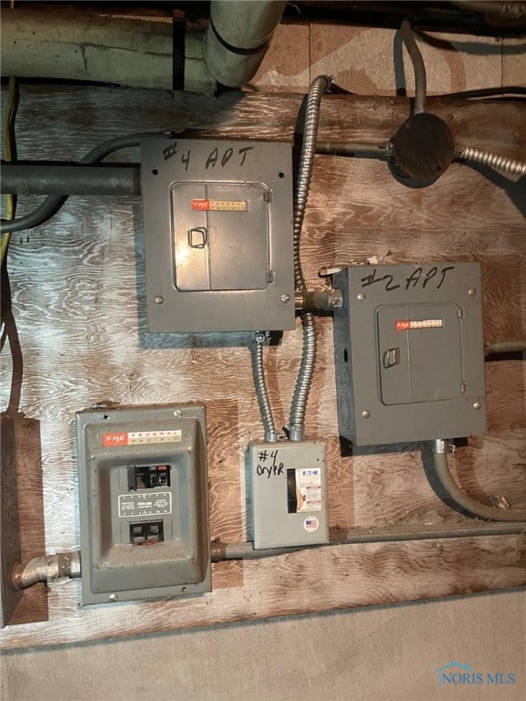 421 Oswald St, Toledo, OH 43605 - utilities with electric panel